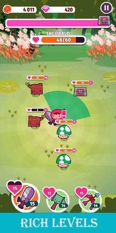 蘑菇骑士丛林之战(Mushroom Knight Jungle Battle)图3