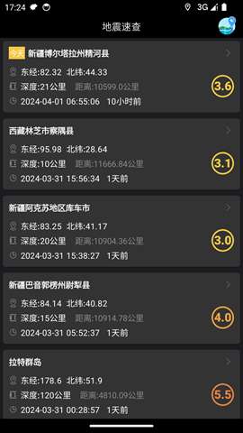 地震速查图2