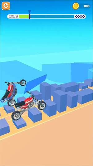 摩托车工艺竞赛游戏图1
