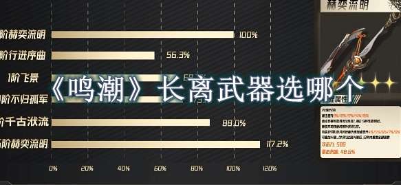 《鸣潮》长离武器选哪个