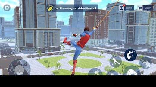 城市蜘蛛格斗游戏图2